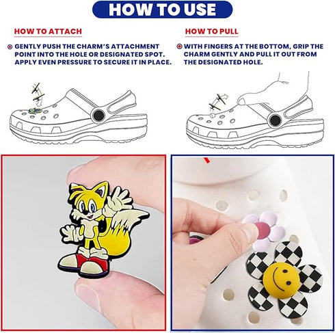 30 PCS Random Decoration Shoe Charms