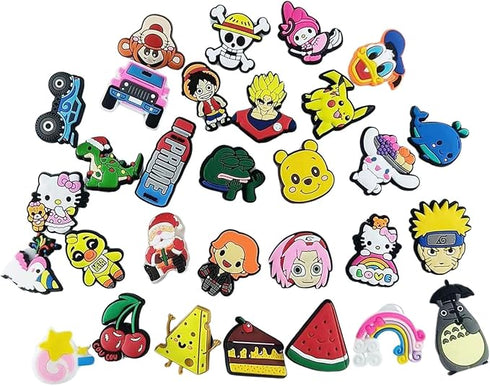 30 PCS Random Decoration Shoe Charms