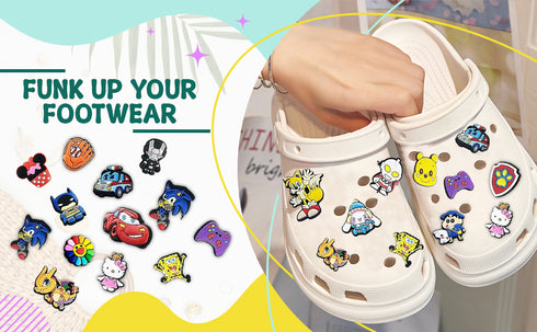 30 PCS Random Decoration Shoe Charms