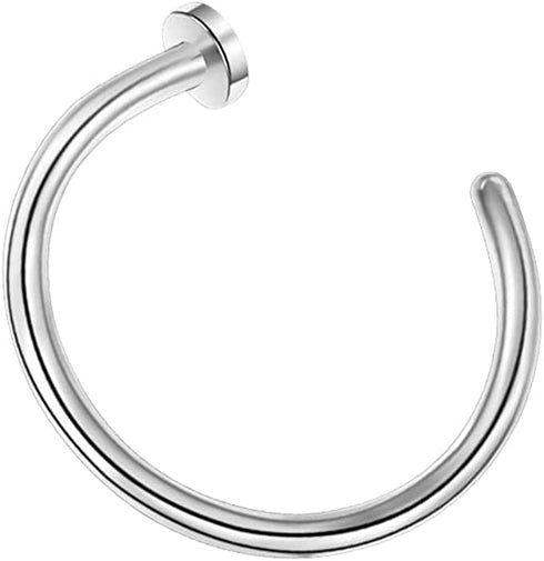 Women Fake Stainless Steel Nose Ring