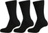 3 & 6 Pairs Cotton Rich Plain Ankle School Socks