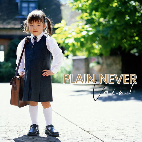 3 & 6 Pairs Cotton Rich Plain Ankle School Socks