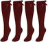 Girls Cotton Rich Knee High Bow Socks