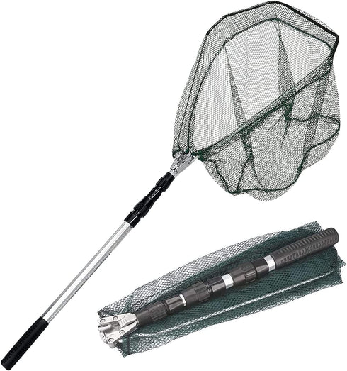 Foldable Telescope Fishing Landing Net