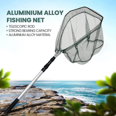 Foldable Telescope Fishing Landing Net