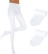 High Waist Ballet Dance Opaque Plain Pantyhose