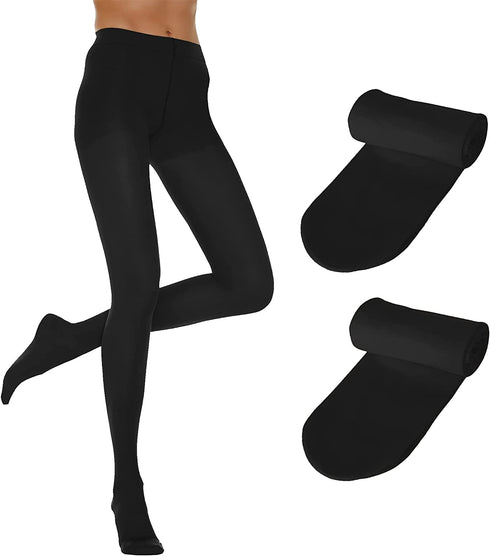 High Waist Ballet Dance Opaque Plain Pantyhose