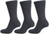 3 & 6 Pairs Cotton Rich Plain Ankle School Socks